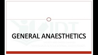 GENERAL ANAESTHETICS Pharmacology Isolflurane NO2 Ethers Ketamine Thiopentone Sodium [upl. by Alyel225]