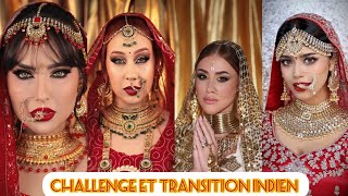 Challenge et transition indien🔥❤️ indian dance transitions [upl. by Tteirrah]