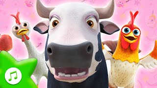 Vaca Lola CuCu Tras 🐮 ¡Las Mejores Canciones de La Vaca Lola  La Granja de Zenón [upl. by Byrn]