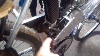 bicicleta con motor y con cambio parte 1 [upl. by Virge]