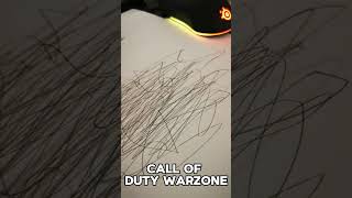 taping a pen to my mouse to see how I aim in each game fortnite mouse aim [upl. by Gayl369]