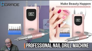 Professional Nail Drill Machine [upl. by Ireland56]