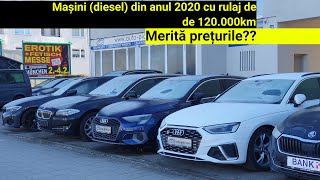 Mașini diesel din anul 2020 cu rulaj de 120000km Cum sunt prețurile [upl. by Yatnuahs190]