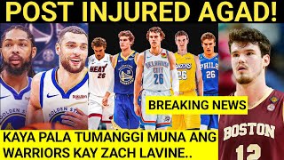 Breaking Quinten Post Injury Ingram at Lauri Markkannen sa Warriors LBJ di maka move on [upl. by Rehpretsirhc]