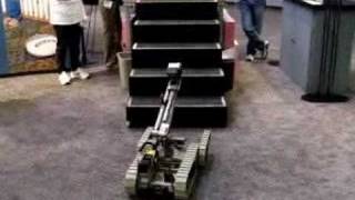 iRobot PackBot in action [upl. by Hawker404]