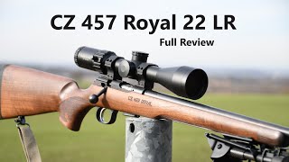 CZ 457 Royal in 22 LR Full Review and range time is the 22 LR your favourite calibre [upl. by Keraj839]