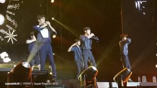 FANCAM 170707 Super Pop Con 2017  B1A4  A Lie 거짓말이야 [upl. by Neleb]