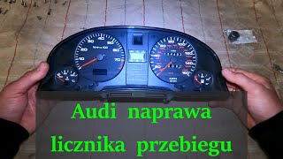 Naprawa licznika przebiegu Audi [upl. by Rodina313]