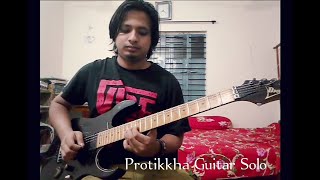 Warfaze  Protikkha Guitar Solo Cover [upl. by Kaitlynn]