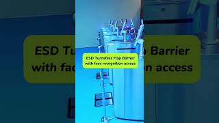 STXtek ESD Turnstile Gate System esdturnstile esdtesterturnstile esdturnstilegate esdaccess [upl. by Ydarg]