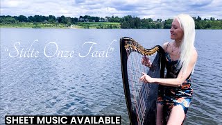 Stilte Onze Taal Camille Celtic Harp Cover SHEET MUSIC AVAILABLE [upl. by Nakada320]