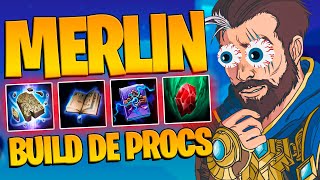 MERLIN MID  SMITE 1 ES UN MALDITO MANICOMIO [upl. by Saidel905]