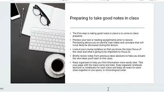 NOTE TAKING PARAPHRASING AND SUMMARIZING ONLINE WORKSHOP [upl. by Otreblig936]