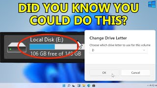 How to Change Drive Letter in Windows 1110 Easiest Way [upl. by Ahrens909]