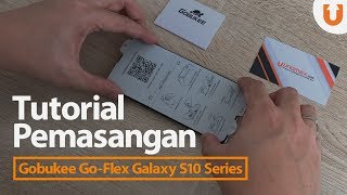 Tutorial Gobukee GoFlex TPU Screen Protector S10 Series [upl. by Marven]