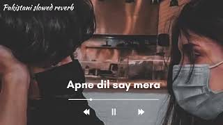 Apne Dil Se Mera Haq Mitane Lage Slowed  Reverb Lofi Mix [upl. by Carmella]