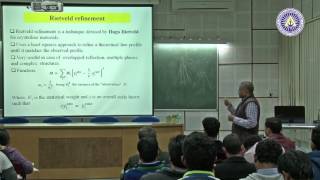 Rietveld Refinement by Ashish Kr Mall IIT Kanpur [upl. by Adnarom]