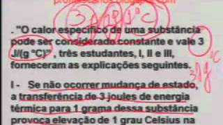 FISICA exercicios Calorimetria Luis Carlos part1 [upl. by Dolphin]