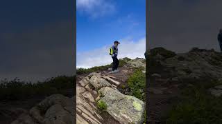 Kampung wife on top of the world mountains romsdalseggen norway bulekampungwife hiking [upl. by Macomber136]