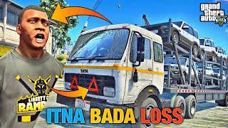 New Business Barbad Hogaya😭 Scorpio Vs Truck Ka Lafda 🤪 GTA 5 Mods [upl. by Boleslaw]