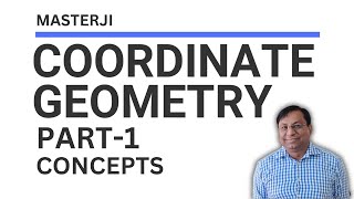 COORDINATE GEOMETRY  1  CBSE Class 9  MASTERJI [upl. by Eelyram]