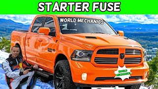 DODGE RAM 1500 2500 3500 ENGINE STARTER FUSE 2013 2014 2015 2016 2017 2018 [upl. by Etteragram]