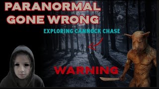 PARANORMAL HUNT GONE WRONG Cannock chase [upl. by Alyk]