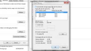 How to Increase Virtual Memory in Windows 7 [upl. by Arun]