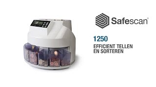 Safescan 1250 Muntenteller en Sorteerder [upl. by Swithin777]