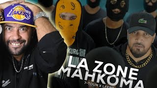 7TOUN Ft LFERDA  LA ZONE MAHKOMA reaction [upl. by Eric]