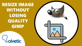 Resize image without losing quality GIMP ✔️ [upl. by Akselaw]