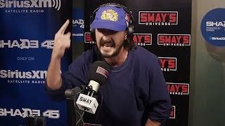 Shia LaBeouf Slays Freestyle Song on Sway in the Morning [upl. by Kreiner]