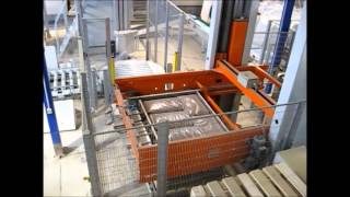 Wooden pellet industry  Bagging and palletizing line [upl. by Perpetua]