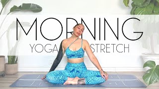 10 Min Beginner Friendly Morning Yoga Stretch  FEEL AMAZING [upl. by Shulock211]