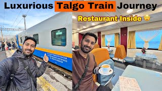 Luxurious High Speed TALGO train Journey •Restaurant Inside• 😲 [upl. by Eran]