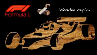 Wooden replica of Formula 1 car [upl. by Granese79]