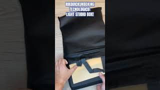 RIKQUICKUNBOXING 301024 Apriamo il LIGHT STUDIO BOX unboxing amazon photography technology [upl. by Peedsaj492]