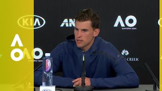 Dominic Thiem press conference 2R  Australian Open 2018 [upl. by Hillinck]