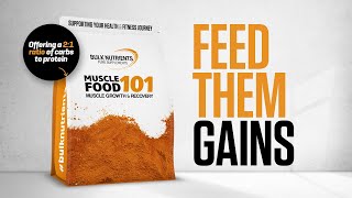 Bulk Nutrients Mass Gainer  Muscle Food 101 [upl. by Nnov643]