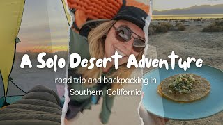 Solo Road Trip Camping and Backpacking in Southern California [upl. by Mayer]