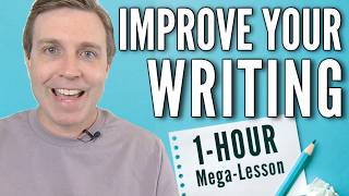 1HOUR LESSON  Improve Your Writing ✍️ Academic Professional amp Descriptive [upl. by Langbehn]