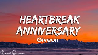 Giveon  Heartbreak Anniversary Lyrics [upl. by Barnebas]