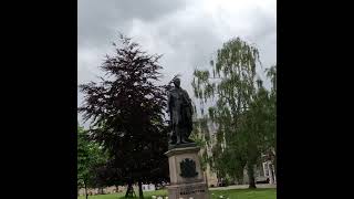 Norwich Statue of Duke of Wellington in the Cathedral Close [upl. by Fanny673]