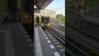 BVG Class HK train Berlin underground UBahn [upl. by Ynad]