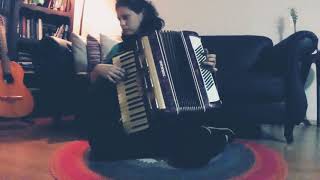 La Noyée  Yann Tiersen  accordion  acordeon [upl. by Ibbie]