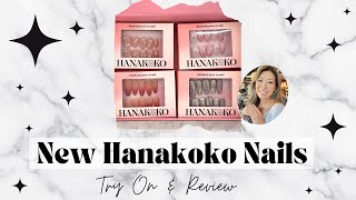 New Hanakoko Handmade Press On Nails Review amp Try On hanakokoofficial [upl. by Johny]