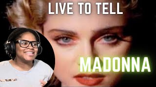 Madonna Live to tell 1986 Reaction madonna livetotell music [upl. by Arin]