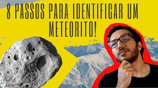 Como identificar um meteorito de maneira fácil Diego Sperle Geologia e Astronomia [upl. by Aihtniroc]