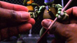 Kaiyodo Revoltech TMNT Review [upl. by Asirb]