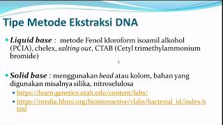 Ekstraksi DNA Metode PCIA Phenol Chloroform Isoamyl Alcohol [upl. by Ruberta]